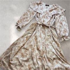 axes femme POETIQUE ダマスク柄ワンピースのサムネイル