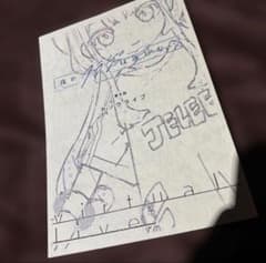 ももこ 直筆サイン入 踊り子 A3アクリルアートボード かはらを 原画