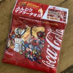 Coca-Cola 주간 소년 점프 창간 50주년 기념 머플러 타월