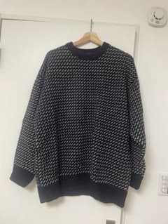 MACOBER×FREAK'S STORE/マコバーバーズアイニットプルオーバーのサムネイル