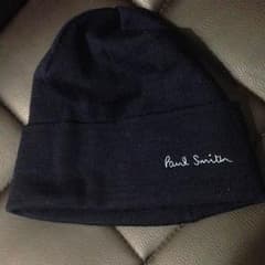 ポールスミスのニット帽 紺色 ネイビー paul smithのサムネイル