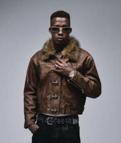 【完売品】ファイヤーマンファーライダースジャケット　ANDER HUNK レザー ANDER HUNK ファイヤーマンデザインファーライダースジャケット - メルカリ