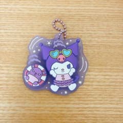 サンリオキャラクターズ ぷっくりラバマスグミ7 クロミ ラバーマスコット
