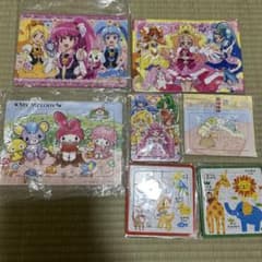 パズル7枚　プリキュア　マイメロディー他のサムネイル