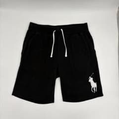 POLO Ralph Lauren ビッグポニー スウェットショーツ M 黒 POLO Ralph Lauren ビッグポニー スウェットショーツ M 黒 - メルカリ
