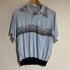 special‼︎40〜50s レーヨンプルオーバーアロハ 腹巻きリブ ロカビリーのサムネイル
