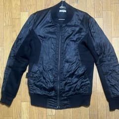 HELMUT LANG MA-1 フライトジャケット ブラック Sのサムネイル