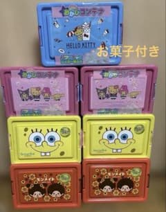 お菓子付きコンテナBOX7箱のサムネイル
