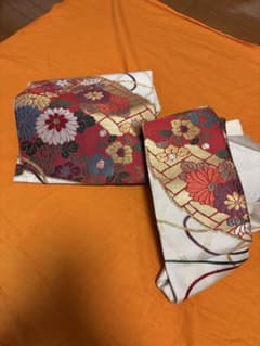 名古屋帯 正絹 菊 扇面 金糸 華やか - メルカリ