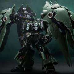 未組立】アクシズ社オシリス・エリア MGEXクシャトリヤ スタジオ