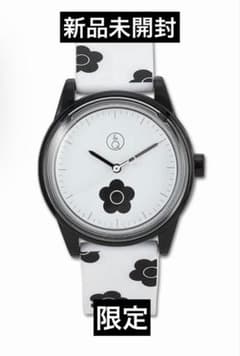 限定商品MARY QUANT &Q&QSmileSolarコラボウォッチホワイト - メルカリ