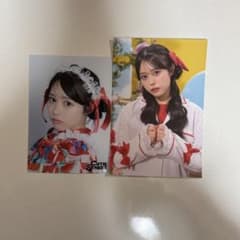 CUTIE STREET 사노 아이카 엽서 & 생 사진 B 세트
