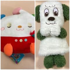 NHKいないいないばあっ！　合計3点　ワンワン　ぽぅぽ　ぬいぐるみ　プライズ