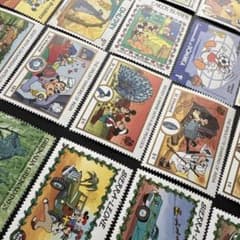ディズニー未使用切手50枚 ② 外国切手 古切手 - メルカリ
