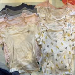 ベビーシャツ肌着12枚セット 90cmのサムネイル