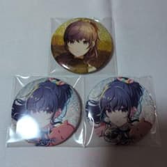 プロジェクトセカイ グリッター缶バッジ 朝比奈まふゆ3点 - メルカリ