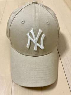 【海外限定】NEW ERA ニューエラ キャップ NY ヤンキース ベージュのサムネイル