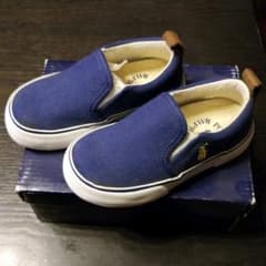 新品　POLO RALPH LAUREN　キッズ　スニーカー　スリッポンのサムネイル