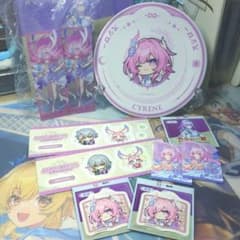 崩壊スターレイル　スシローコラボ　キュレネ　お皿　ローソン　ステッカー　ピックのサムネイル