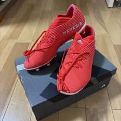 adidasネメシス 19.1 アクティブレッドS19×シルバーメット 27.5 | Mercari