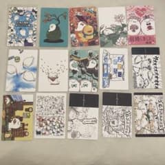 万博 ミャクミャク 鳥獣戯画 浮世絵ポストカード 絵はがき 8枚セット