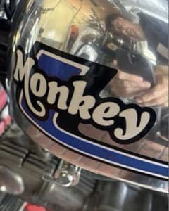 Monkey タンク用 ステッカー 左右セット　ブルーのサムネイル
