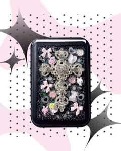ハンドメイド　MagSafe対応　デコ　スマホカードケース　スマホアクセサリーのサムネイル