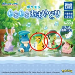 ポケモン しとしとあまやどり ピカチュウ キモリのサムネイル