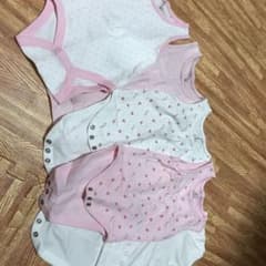 肌着 ロンパース5枚組のサムネイル