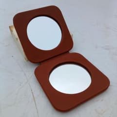 3078）ROLEXロレックス　コンパクト二つ折り鏡、ノベルティ－ミラー 3078）ROLEXロレックス コンパクト二つ折り鏡、ノベルティ