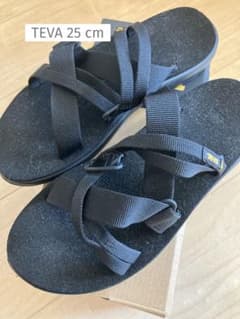 Teva サンダル ブラック レディース