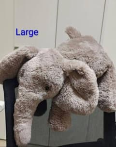 新品 jellycat 象 smudge elephant 56cm - メルカリ