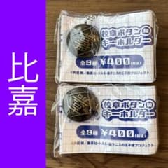 【即購入可】テニスの王子様 比嘉 校章ボタン風キーホルダー2点セット【未使用】のサムネイル