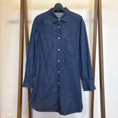 GU ダークデニム シャツワンピースのサムネイル