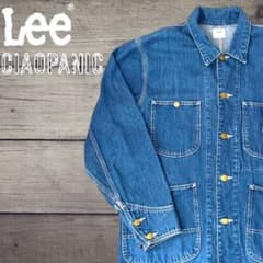 希少Lee × CIAOPANIC コラボ カバーオール ワークジャケット 希少Lee × CIAOPANIC コラボ カバーオール ワークジャケット - メルカリ