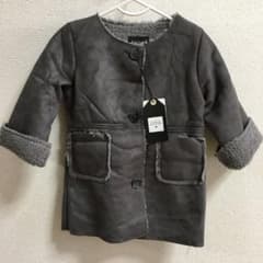 値下げ！フタフタ ブラッククローゼット　ムートンコート☆新品未使用☆のサムネイル