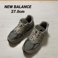 M990GL5New Balance 990v5 グレー スニーカー27.0cm