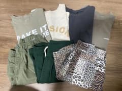 キッズ服 まとめ売り トップス ボトムス　130㎝のサムネイル