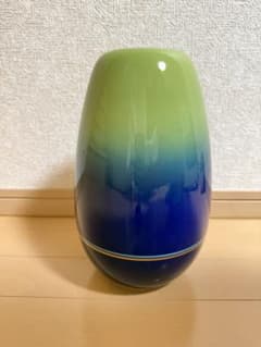 香蘭社 陶器製グラデーション花瓶 - メルカリ