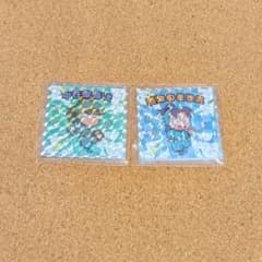 忍たま乱太郎マンチョコシール 中在家長次・摂津のきり丸のサムネイル
