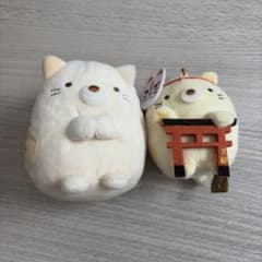 스미코구라시 고양이 봉제인형 세트