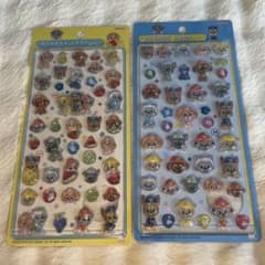 ⚠️お値下げ中⚠️ 【正規品】パウ・パトロール ボンボンドロップシール 2種セットのサムネイル