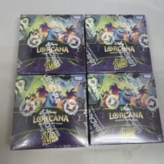 シュリンク付】ディズニー ロルカナ ヴァインズアタック 4BOX - メルカリ