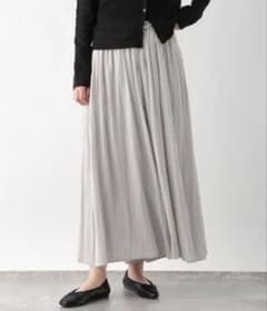 LEPSIM ロング丈スカーチョ　グレーのサムネイル