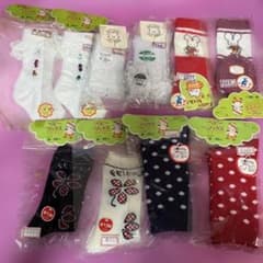 新品 ベビーソックス 9-10cm 日本製 10足セットのサムネイル