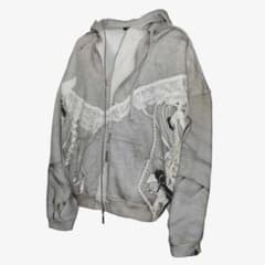 theredthread print hoodie 2 toys gray - メルカリ