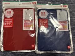 UNIQLO ヒートテック エクストラウォーム クルーネックT 110/120のサムネイル
