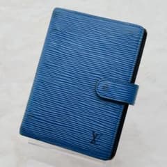 LOUIS VUITTON ルイヴィトン 手帳カバー PM エピ ブルー - メルカリ