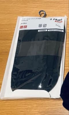 Thumbnail of UNIQLO レディースベリーショートソックス3足セット　23-25cm