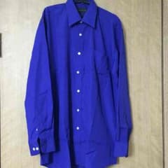 シャツ 青 長袖 メンズのサムネイル